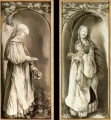 Santa Isabel y una santa con palma Renacimiento Matthias Grunewald